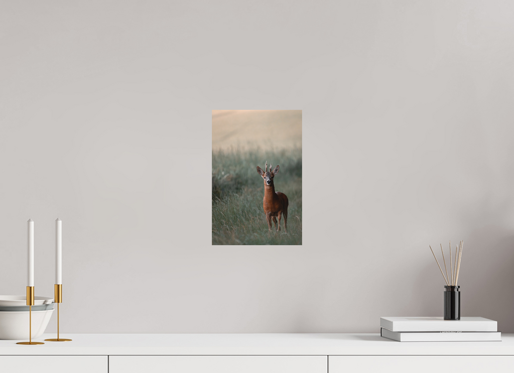 20 x 30 cm, Tirage anti reflets protégé - Sans bordures Rencontre au crépuscule