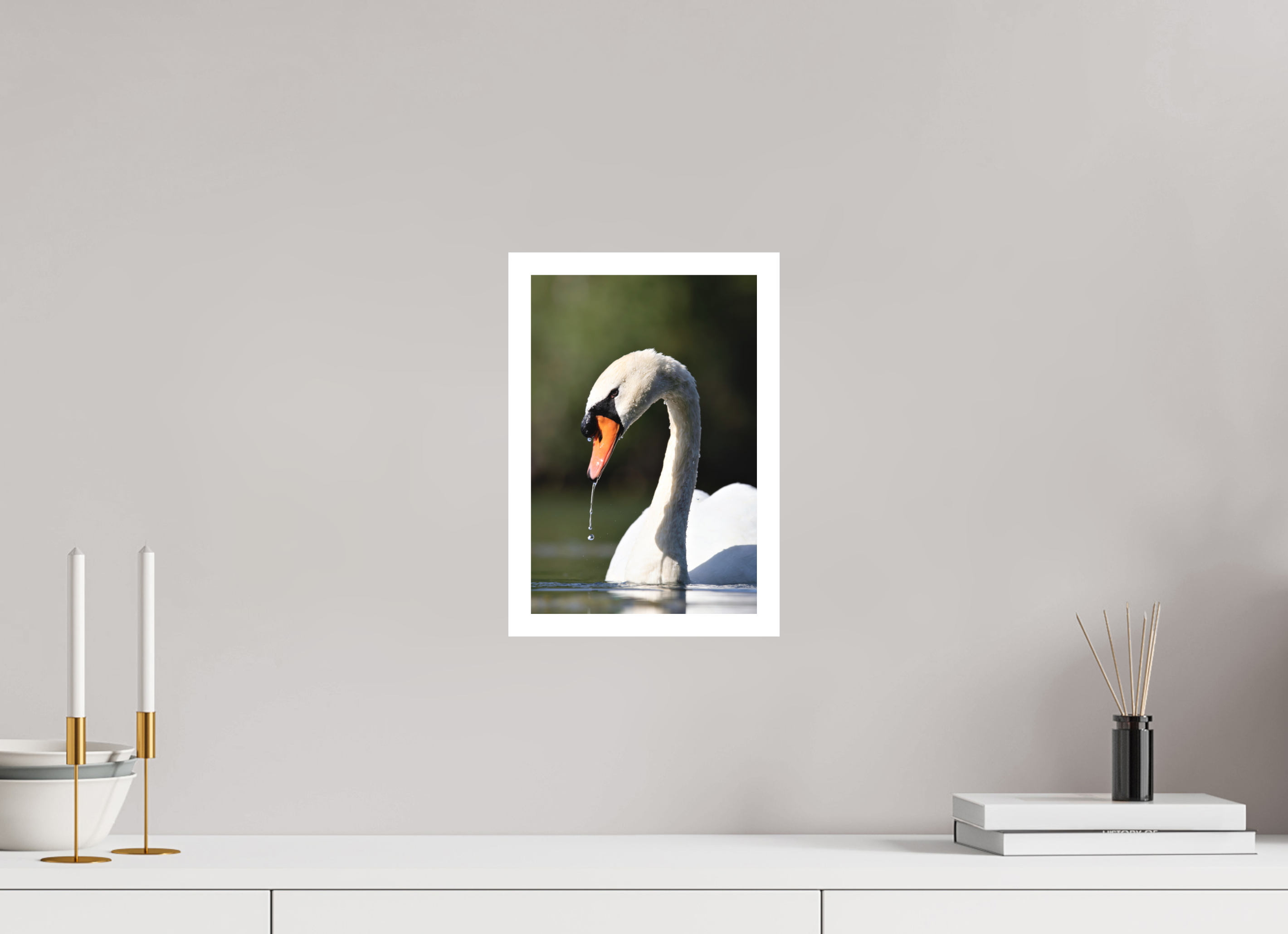 20 x 30 cm, Tirage anti reflets protégé - Bordures 2cm Élan de grâce