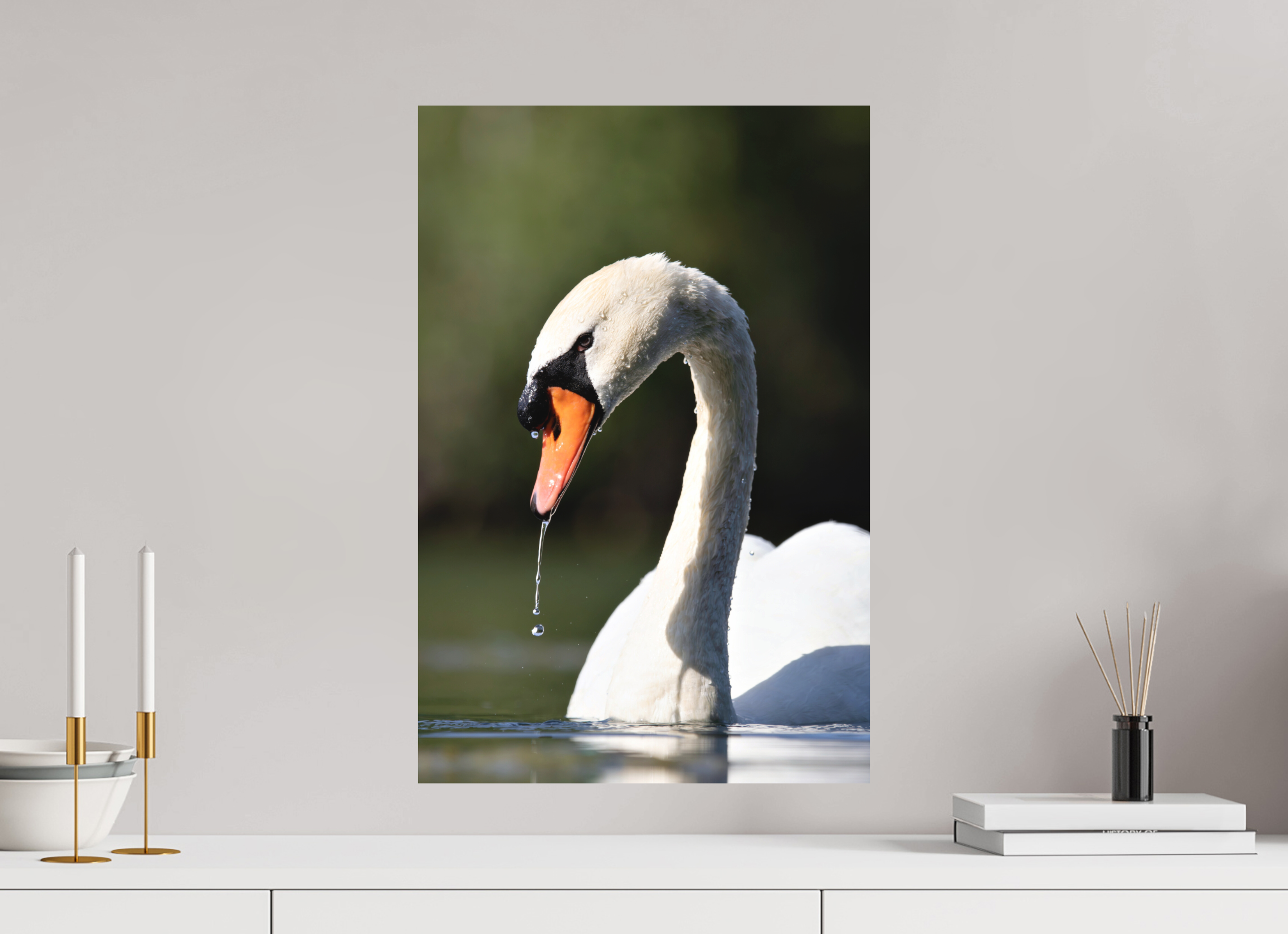 40 x 60 cm, Tirage anti reflets protégé - Sans bordures Élan de grâce