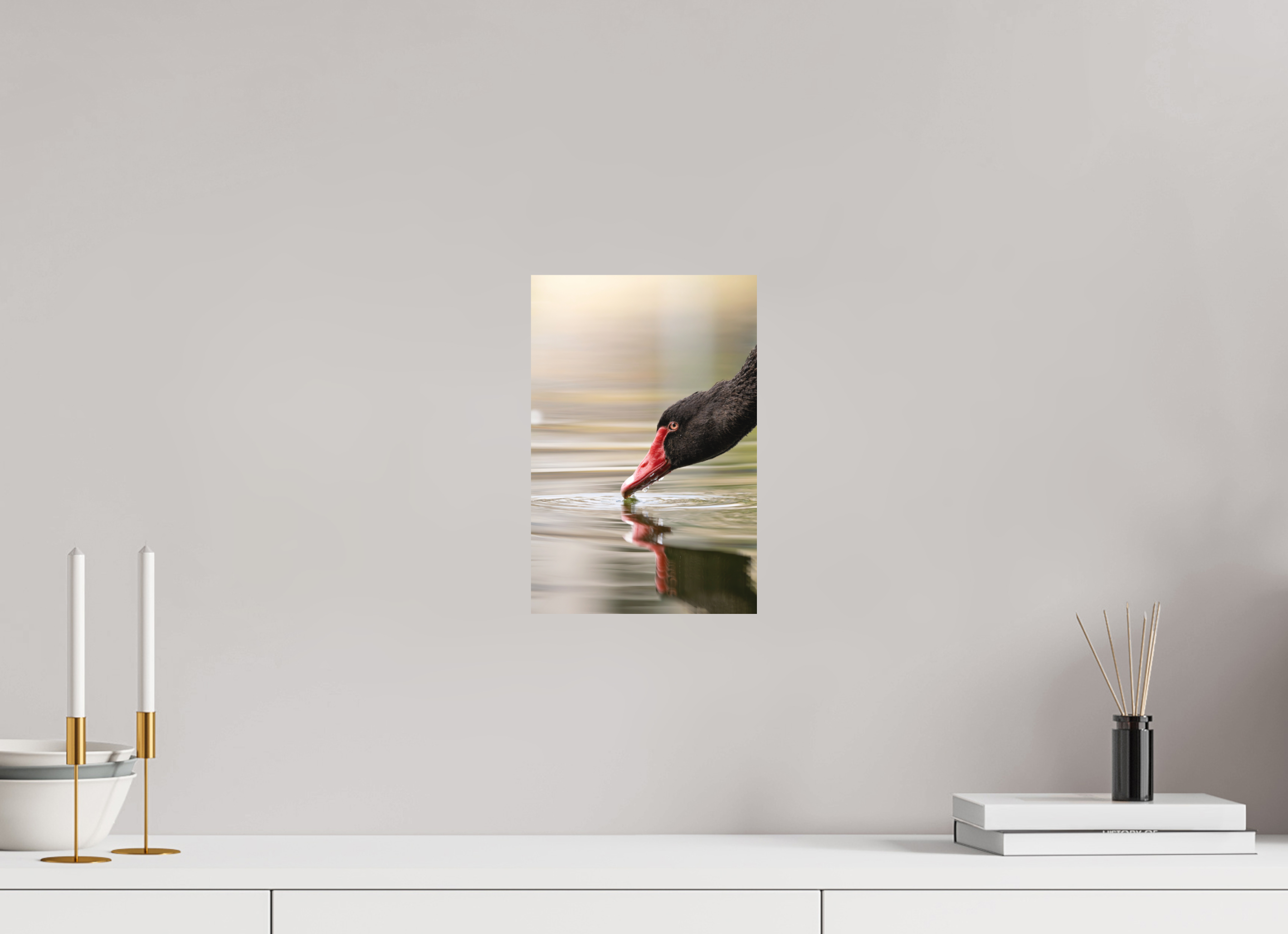 20 x 30 cm, Tirage anti reflets protégé - Sans bordures La courbe de l’eau