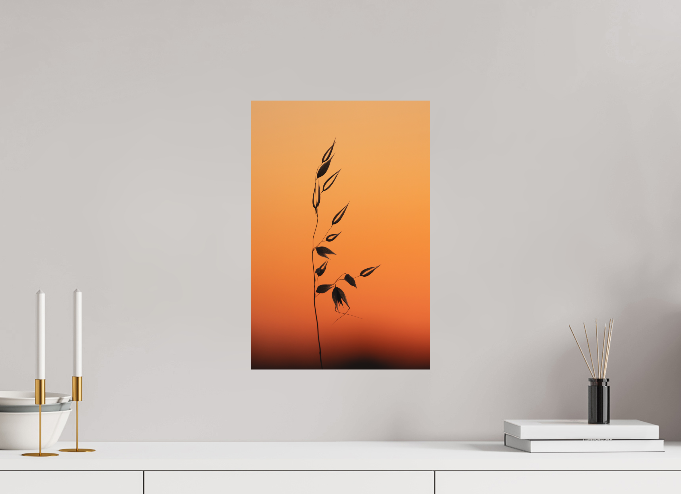 30 x 45 cm, Tirage anti reflets protégé - Sans bordures Tableau du soir