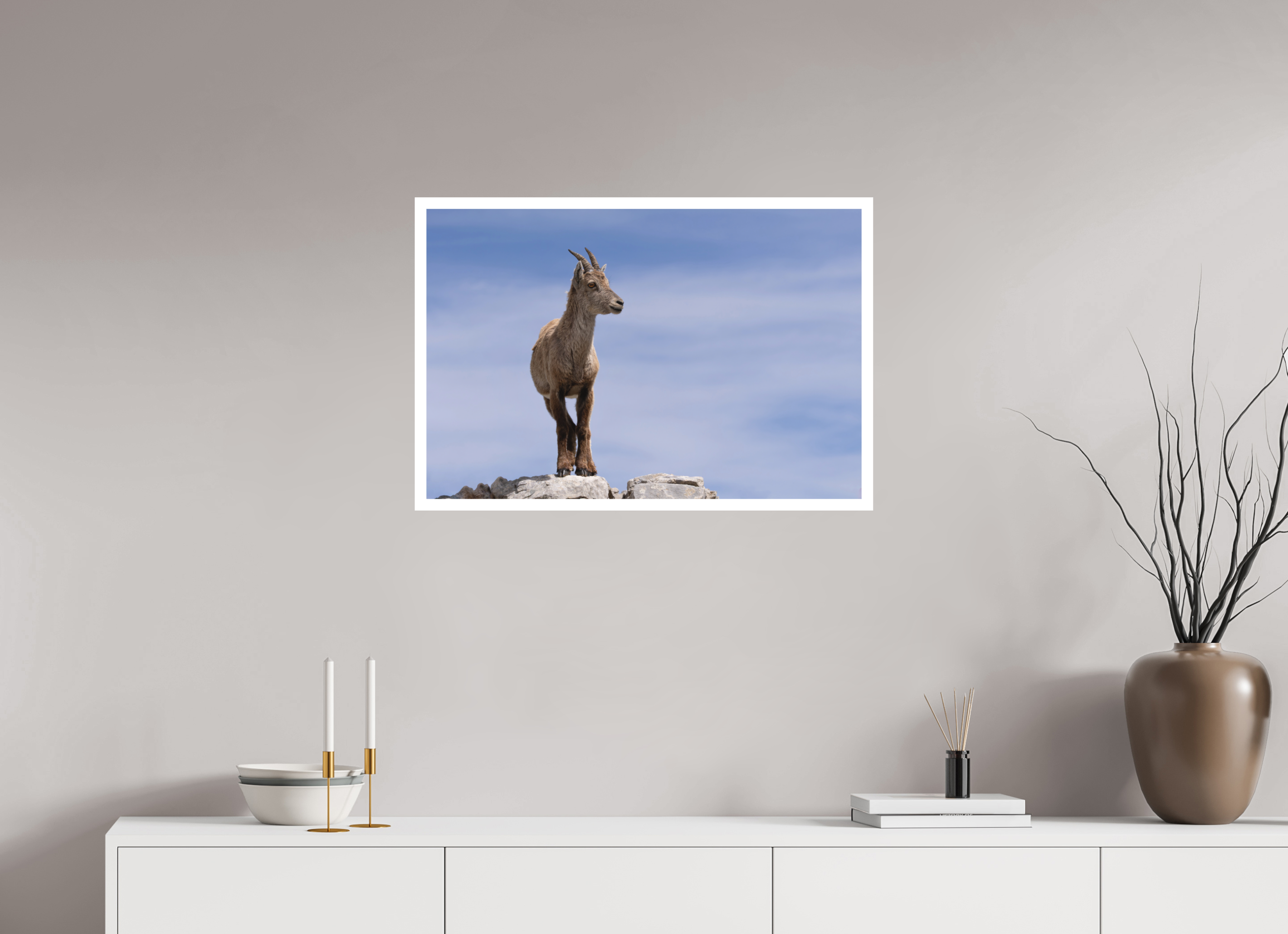 75 x 50 cm, Tirage anti reflets protégé - Bordures 2cm Petit explorateur