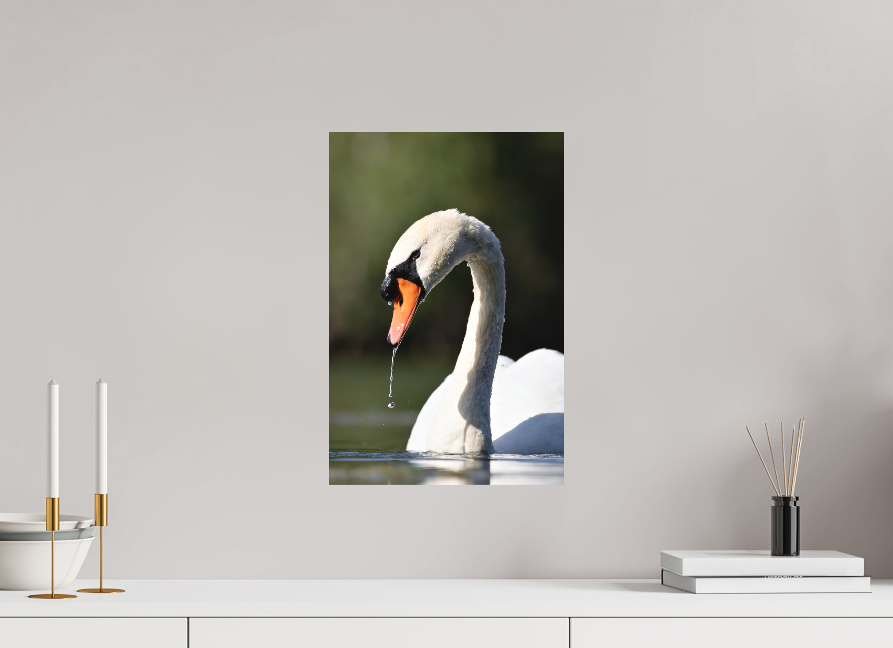 30 x 45 cm, Tirage anti reflets protégé - Sans bordures Élan de grâce